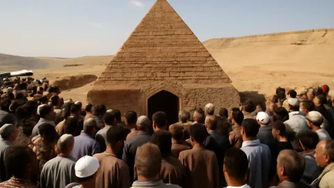 ダフラ・オアシスで見つかったピラミッド型の墓、その地下に広がる知られざる部屋たち