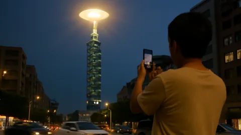 台湾の超高層ビルの上に現れた光、その正体と“UFO騒動”の行方