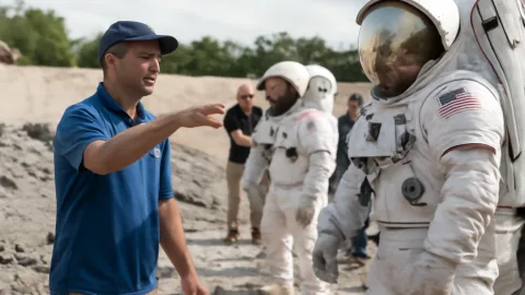 NASAの宇宙飛行士訓練担当が“月の現場”を教える日　その先の一歩は誰のもの？