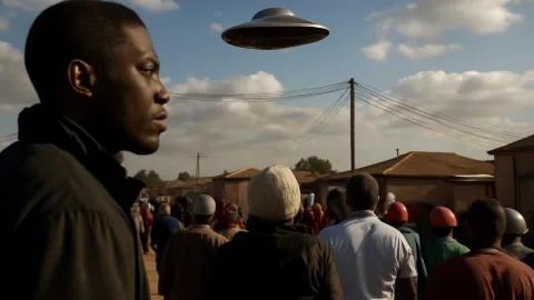 南アフリカ・ソウェトでUFO目撃 通称「魔女の発明」に地域で議論