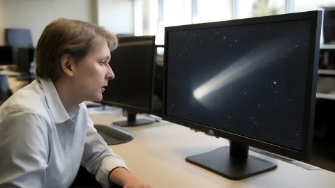 周期彗星、NASAの“今日の天体写真”に登場　夜空の新しい顔はどんな姿？