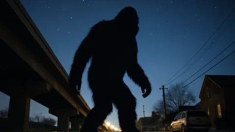 謎の未確認生物研究者、冬の夜に都市近郊で目撃される生態をデータ解析で解明