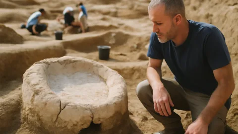 ローマより8000年早かった？エルサレム西部の先史時代集落が語り出した石膏づくりの謎