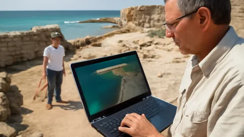 古代港は見える遺構より広かった　地中海の港湾利用を再検証