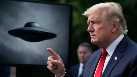 長年非公開だったUFO情報とトランプ氏の元当局者解放への動き