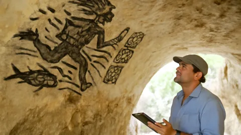 メキシコの古代遺跡で見つかったマヤの暦、壁画に隠れた新しい時間の物語