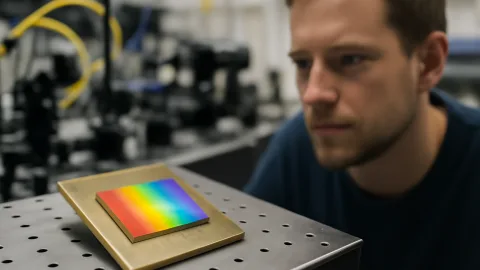 レインボー・オン・ア・チップが6Gと量子タイミングの扉を開ける？イギリスの大学研究チームの新発表