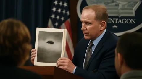 米国防総省が新たなUFO資料を公開、未解明の発見も明らかに