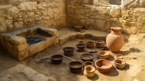 ローマ人の台所がまるごと出現　スペインで眠っていた調理道具と土器の謎