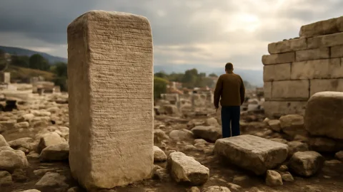 羊の骨が導く56の答え　トルコ南西部の古代遺跡で見つかった占い石碑、その問いと答えの行方