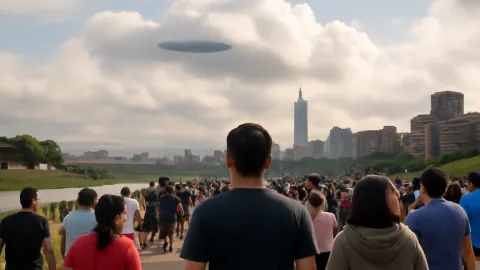 台北の朝、雲に隠れたUFO？ジョギング中の目撃談が呼ぶ空を見上げる気持ち