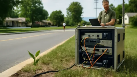 量子の“もつれ”が郊外を横断、メリーランドの道路にネットワークの芽が生えた日