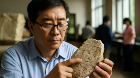3,000年前の空に“星がすべて西へ”　甲骨文字が語る、古代中国の流星群メモ