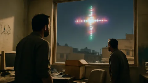 イランの首都上空に現れた巨大発光UFO、50年ぶりの再来と人々のざわめき
