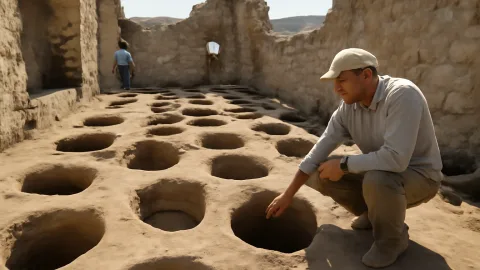 アルメニアの中世城で40基の古代オーブン　暮らしの煙が積もる場所