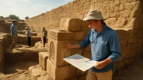行方不明だった古代都市、見つかった神殿が地図を塗り替える日