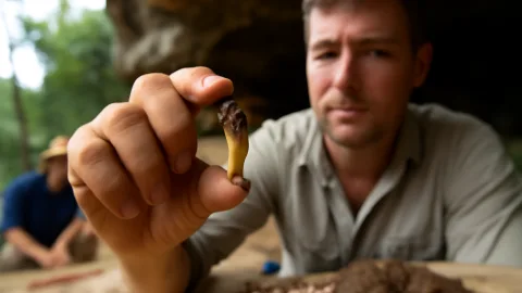 1200年前のワラビーの歯飾り、クイーンズランドの岩陰が語る古代の手仕事